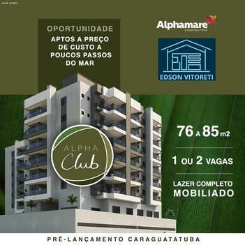 apartment em Avenida General Osório, Parque Balneário Poiares - Caraguatatuba - SP