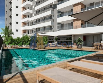 apartment em Rua Ursulina Senna de Castro, Estreito - Florianópolis - SC