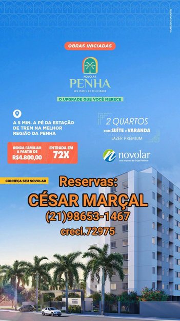 apartment em Rua Quito, Penha - Rio de Janeiro - RJ