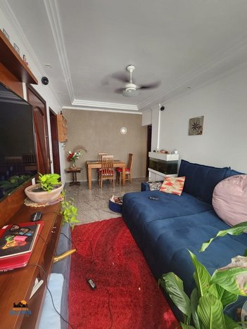 apartment em Avenida Marechal Deodoro, Vila Valença - São Vicente - SP