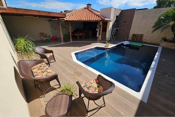 house em Rua Aparecida Irene de Oliveira, Residencial Real Parque - Lins - SP