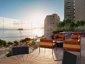 apartment em Avenida Atlântica, Centro - Balneário Camboriú - SC