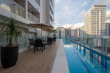 apartment em Rua Tiradentes, Canto do Forte - Praia Grande - SP