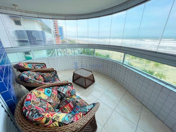 apartment em Avenida Presidente Castelo Branco, Maracanã - Praia Grande - SP