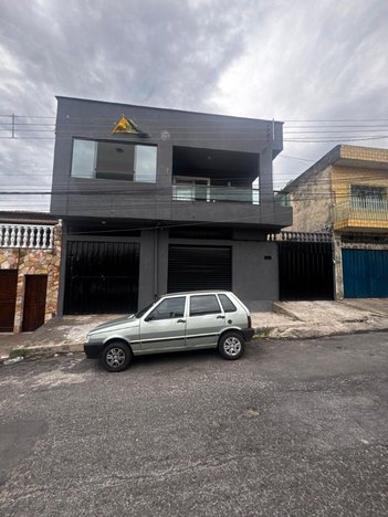house em Rua Santa Bárbara, Água Branca - Contagem - MG