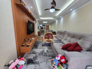 apartment em Rua Itapoan, Guilhermina - Praia Grande - SP