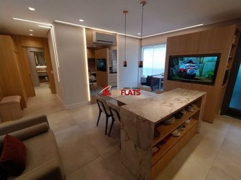 apartment em Rua Michigan, Cidade Monções - São Paulo - SP