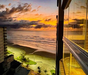 apartment em Avenida Presidente Castelo Branco, Maracanã - Praia Grande - SP