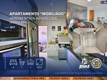 apartment em Rua Tereza Cristina de Jesus Julião, Jardim Nova Aparecida - Jaboticabal - SP