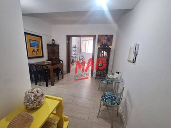 apartment em Avenida Bartholomeu de Gusmão, Boqueirão - Santos - SP