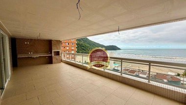 apartment em Avenida Costa Machado, Canto do Forte - Praia Grande - SP