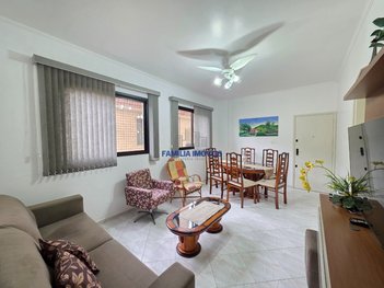 apartment em Rua Benjamin Constant, Embaré - Santos - SP