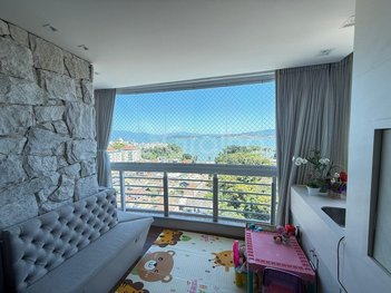 apartment em Rua Sílvio Possobon, Abraão - Florianópolis - SC