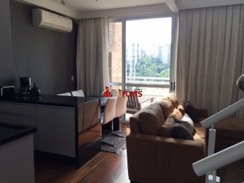 apartment em Rua Flórida, Cidade Monções - São Paulo - SP