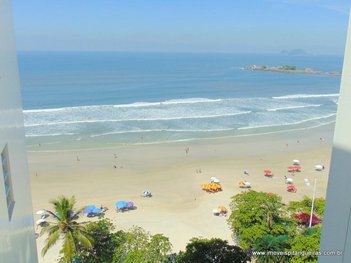 apartment em Avenida Marechal Deodoro da Fonseca, Pitangueiras - Guarujá - SP