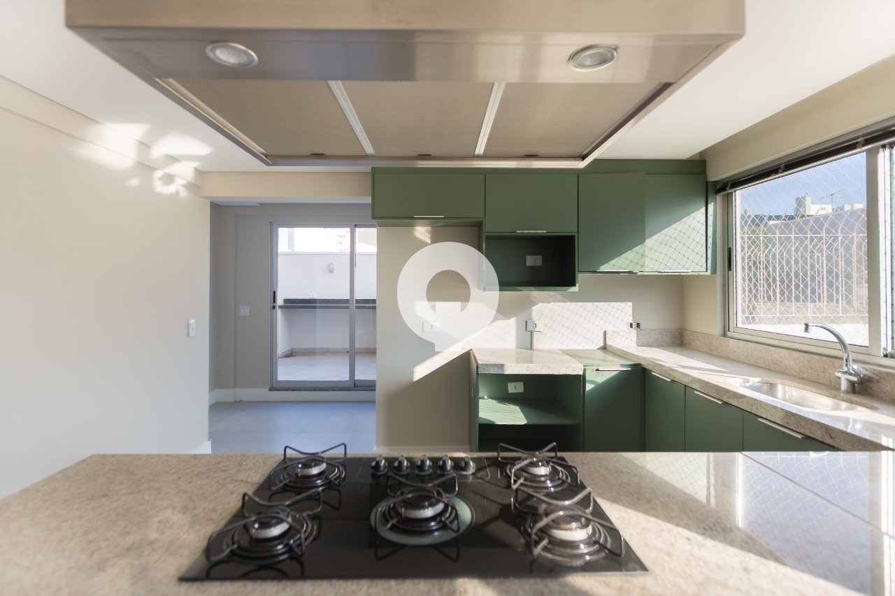 03 COZINHA APARTAMENTO SAO FRANCISCO MERCES 200 METROS 3 SUITES 2 VAGAS LIVRES SOL DA TARDE FACE OES