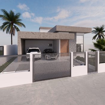 house em Rua Álvaro Francisco Martins, Centro - Palhoça - SC