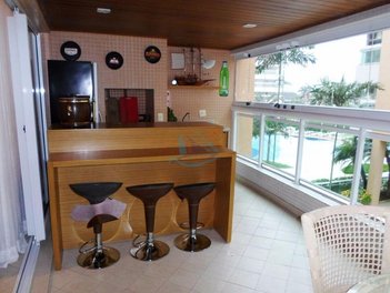 apartment em Avenida Salim Farah Maluf, Enseada - Guarujá - SP