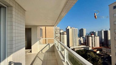 apartment em Rua Pero Vaz de Caminha, Aviação - Praia Grande - SP