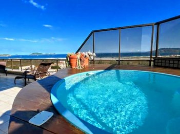 apartment em Rua João Antônio da Rocha, Braga - Cabo Frio - RJ