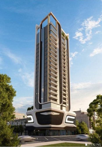 apartment em Rua 286, Meia Praia - Itapema - SC