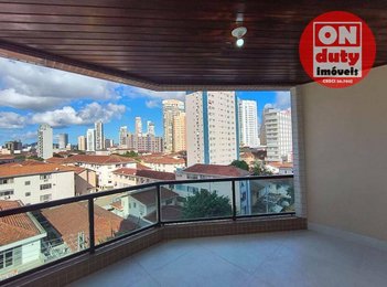 apartment em Rua Oswaldo Cruz, Boqueirão - Santos - SP