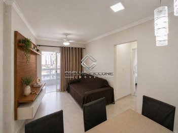 apartment em Rua Luiz Antônio de Andrade Vieira, Boqueirão - Praia Grande - SP