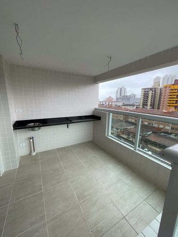 apartment em Rua Flamengo, Guilhermina - Praia Grande - SP