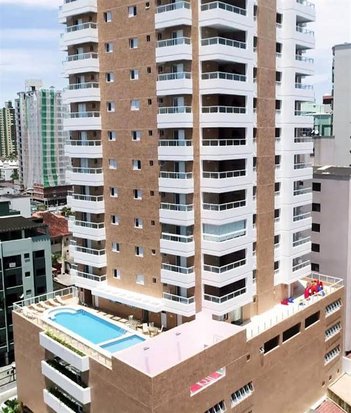 apartment em Rua Tereza Cristina, Aviação - Praia Grande - SP