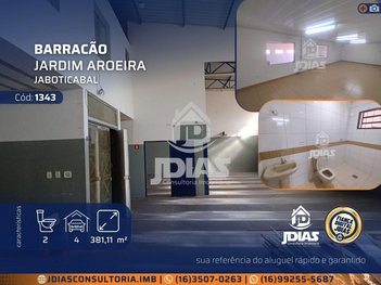 industrial em Avenida José da Costa, Jardim Aroeira - Jaboticabal - SP