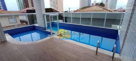 apartment em Rua Thereza de Jesus Monteiro Corralo, Maracanã - Praia Grande - SP
