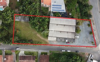 land_lot em Rua Benjamin Constant, Escola Agrícola - Blumenau - SC