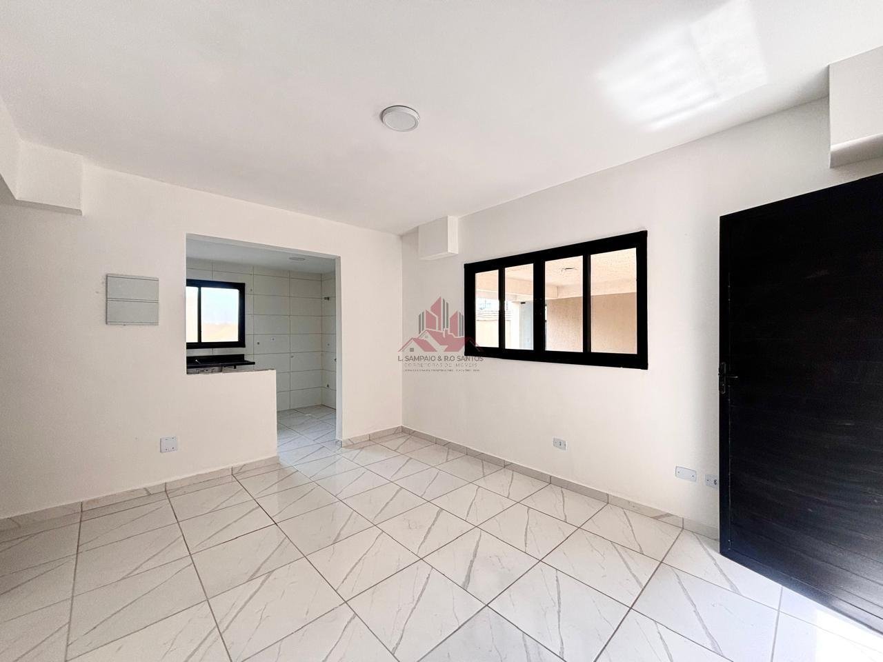 Apartamento térreo: sala