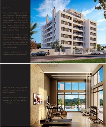 apartment em Servidão Natalina Machado, Saco Grande - Florianópolis - SC
