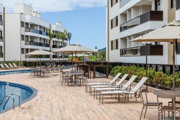 apartment em Luiz Boiteux Piazza, Cachoeira do Bom Jesus - Florianópolis - SC