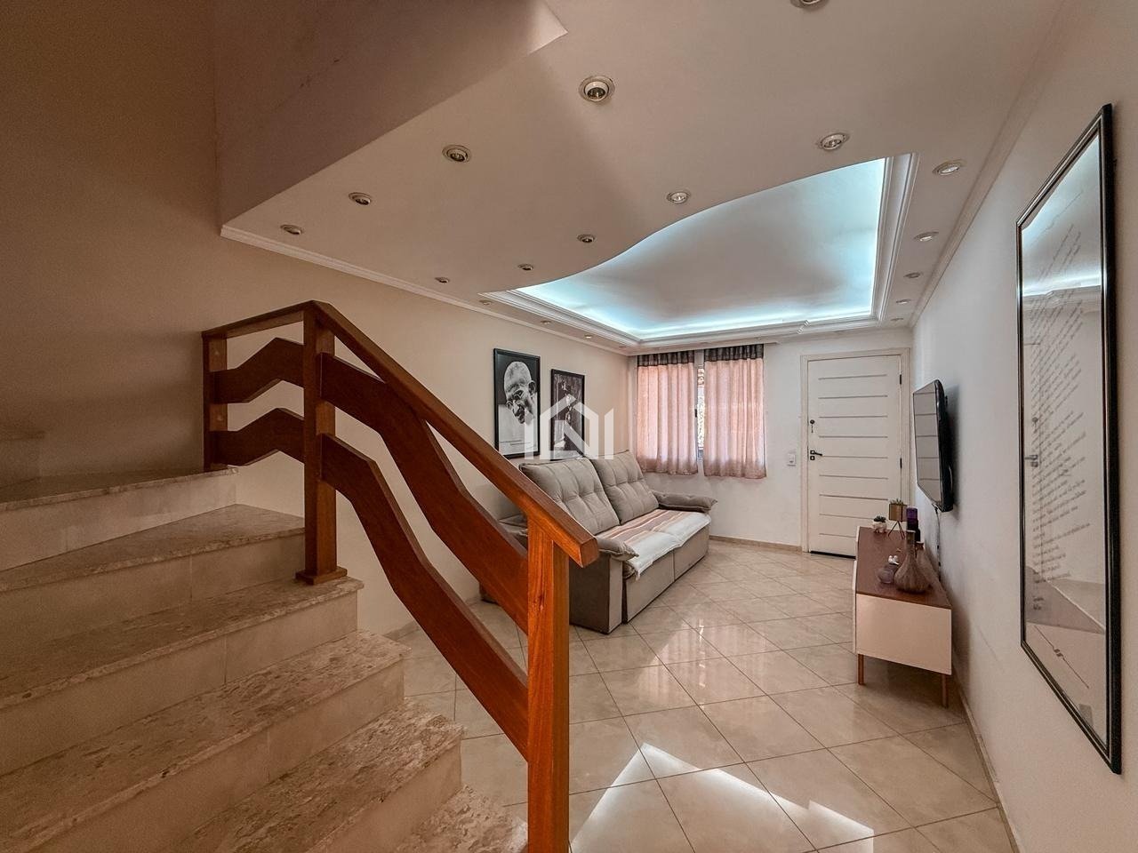 casa a venda no condominio cidade jardim - sala para 2 ambientes
