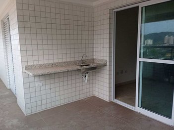 apartment em Rua Tiradentes, Canto do Forte - Praia Grande - SP
