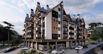 apartment em Rua Vereador Floriano Petersen, Casagrande - Gramado - RS