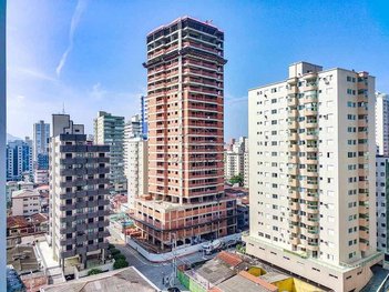 apartment em Rua Pero Vaz de Caminha, Aviação - Praia Grande - SP