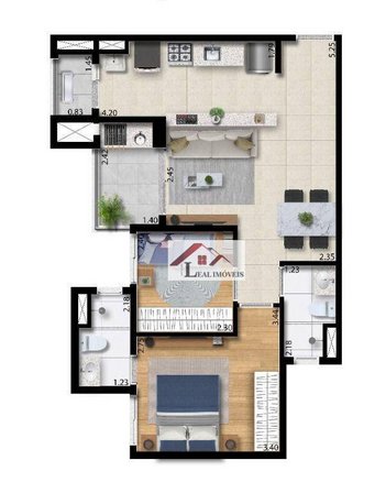 apartment em Rua Tatuí, Casa Branca - Santo André - SP