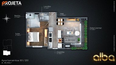apartment em Rua Dona Francisca, Carniel - Gramado - RS