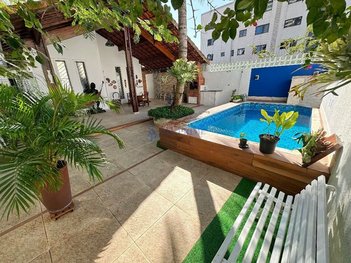 house em Rua Osvaldo Sampaio, Aviação - Praia Grande - SP