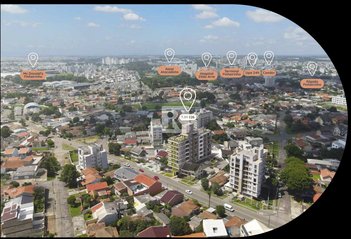apartment em Rua Professor João Mazzarotto, Capão Raso - Curitiba - PR