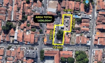 land_lot em Rua Frei Vidal, Tauape - Fortaleza - CE