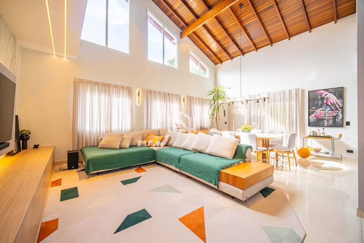 casa a venda no condominio vila verde - sala de tv