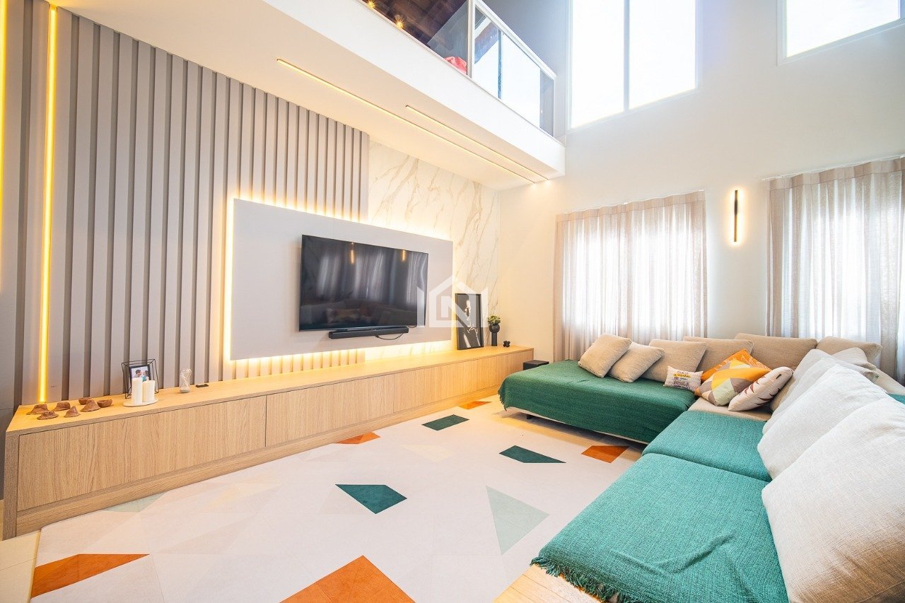 casa a venda no condominio vila verde - sala de tv