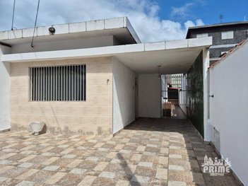 house em Rua Carijós, Tupi - Praia Grande - SP