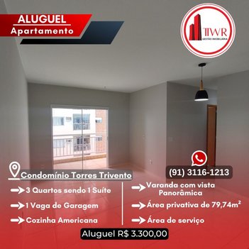 apartment em Avenida Senador Lemos, Sacramenta - Belém - PA