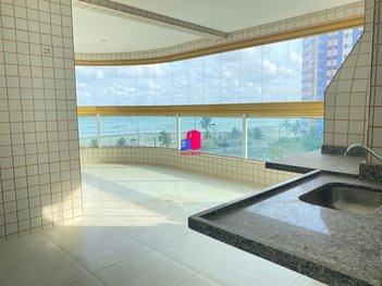 apartment em Avenida Jorge Hagge, Aviação - Praia Grande - SP