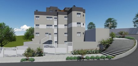 apartment em Rua Barretos, Parque Xangri-Lá - Contagem - MG